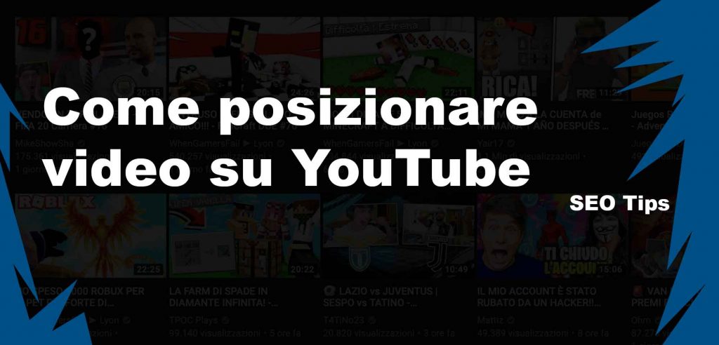 SEO per YouTube: Guida SEO al posizionamento dei video in Youtube SEO per youtube