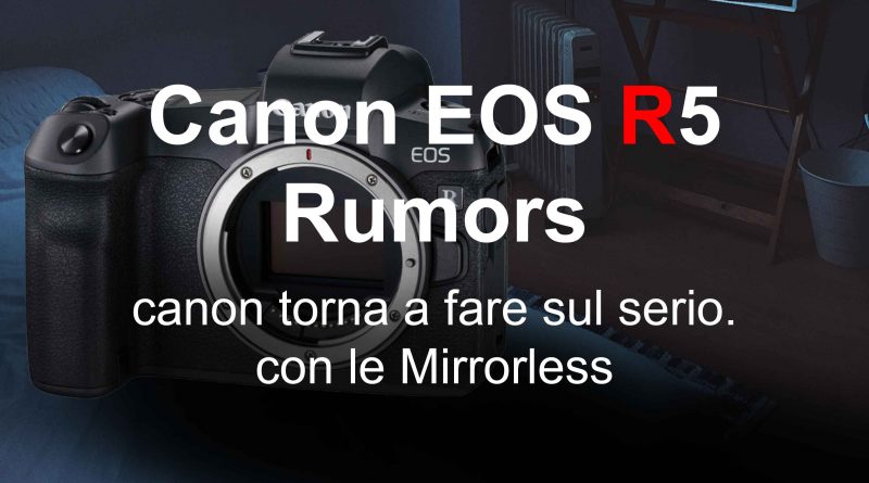 Canon Mirrorless full frame R5