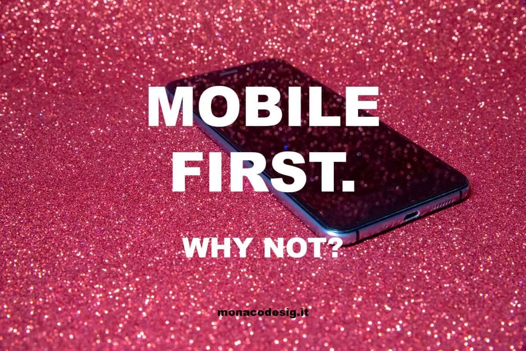 Mobile First design perché è importante Mobile First