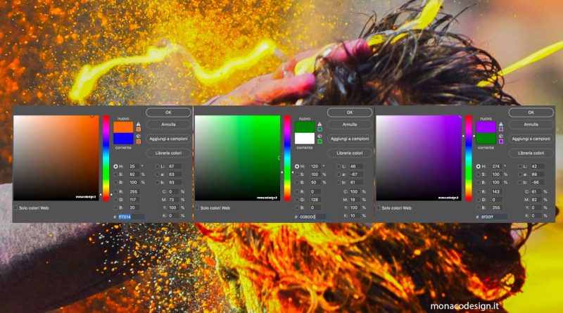 Tavola dei Colori Primari