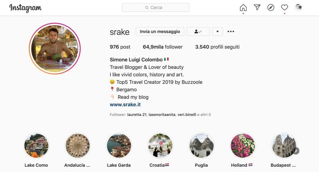 Intervista a Srake, Simone Colombo Travel blogger Srake Simone Colombo