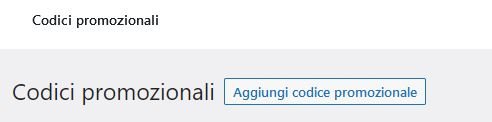 Come generare un nuovo codice coupon